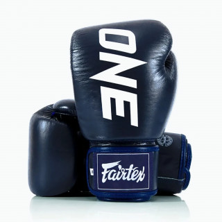 Boxerské rukavice Fairtex ONE Limited - modré