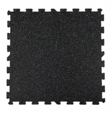 Attack Sportovní podlaha Puzzle 8 mm, 1 x 1 m - barevný vsyp 10% - šedá