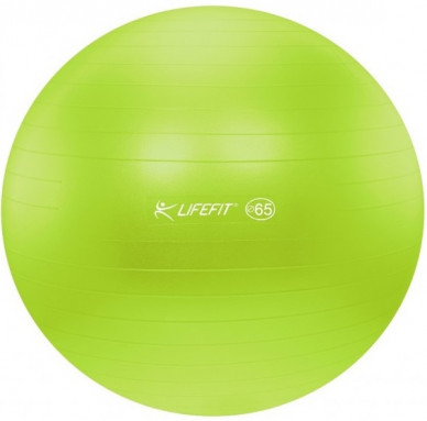 Gymnastický míč Lifefit 65 cm - stříbrná
