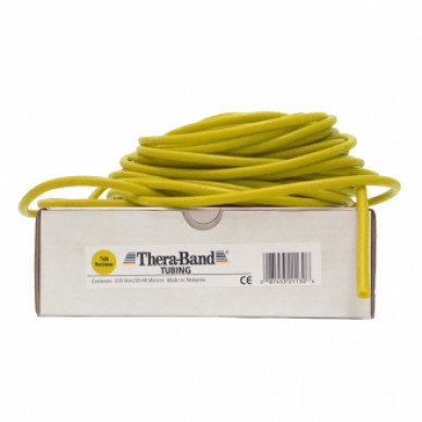 Guma na cvičení TheraBand Tubing 30,5 m žlutá