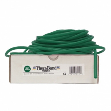 Guma na cvičení TheraBand Tubing 30,5 m zelená