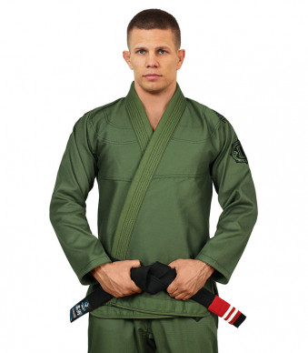 Kimono Gi BJJ Champion 2.0 Ground Game olivově zelená
