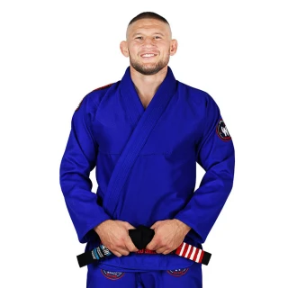 Kimono GI BJJ Wizard Ground Game modrá