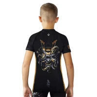 Dětský rashguard Oni Samurai Kids krátky rukáv Ground Game