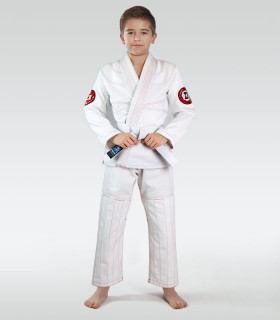Dětské kimono GI pro Judo Deshi Ground Game bílá