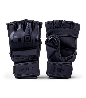 Rukavice MMA "Stripe Black"KNOCKOUT GAME"