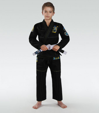 Dětské kimono GI BJJ Junior 3.0 Ground Game černá