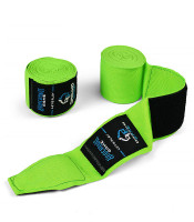 Boxerské bandáže Ground Game „Neon“ Zelené