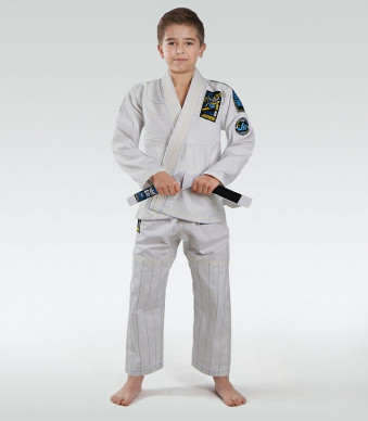 Dětské kimono GI BJJ Junior 3.0 Ground Game bílá