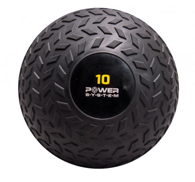 POWER SYSTEM-SLAM BALL-BLACK-10KG