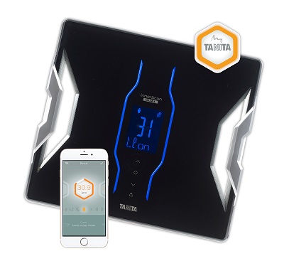 Tanita Home Inteligentní osobní váha Tanita RD 953 s tělesnou analýzou a připojením Bluetooth - barva černá
