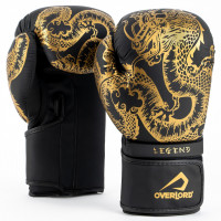 Boxerské rukavice Overlord Legend - Černo / Zlaté
