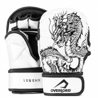Overlord Legend MMA rukavice - černo/bílé