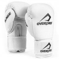 Boxerské rukavice Overlord Rage - bílé