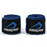Boxerská bandáž Overlord 350 cm - modrá