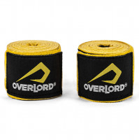 Boxerská bandáž Overlord 350 cm - žlutá