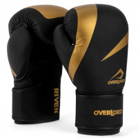 Boxerské rukavice Overlord Riven přírodní kůže