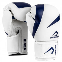 Boxerské rukavice Overlord Riven ( Syntetická kůže:  – Bílá )