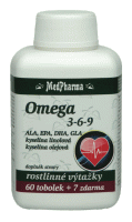 MedPharma Omega 3-6-9 mastné kyseliny 67 tobolek