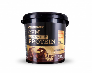 CFM Whey Protein 3kg oříšková čokoláda