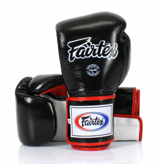 Fairtex Rukavice Boxerské BGV5 Černé/Bílé/Červené