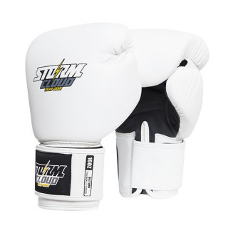 StormCloud Rukavice do Muay Thai Blizzard Classic Bílé