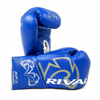 Rival RFX-Guerrero Pro Fight HDE-F boxerské rukavice Modré