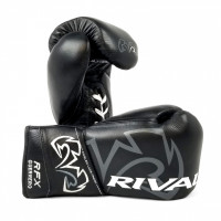 Rival RFX-Guerrero Pro Fight HDE-F boxerské rukavice Černé