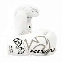 Rival RFX-Guerrero Pro Fight HDE-F boxerské rukavice Bílé