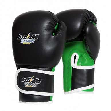 StormCloud Rukavice boxerské pro děti Classic Černé/Zelené