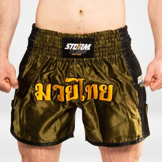 StormCloud Šortky Muay Thai College Khaki