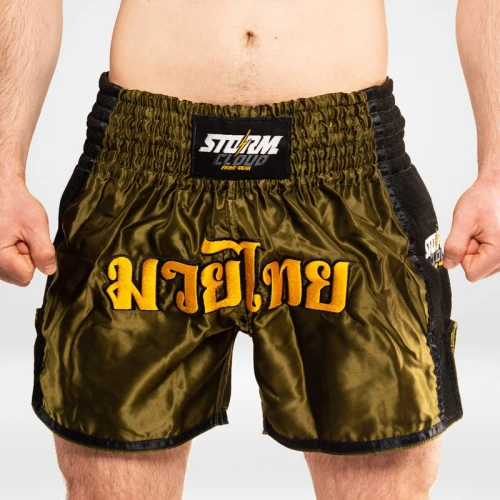 StormCloud Šortky Muay Thai College Khaki