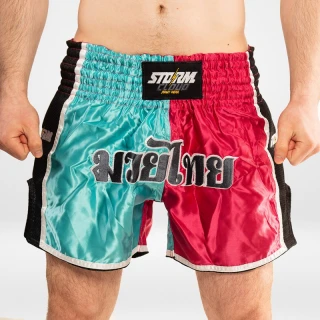 StormCloud Šortky Muay Thai College Růžové/Mátové