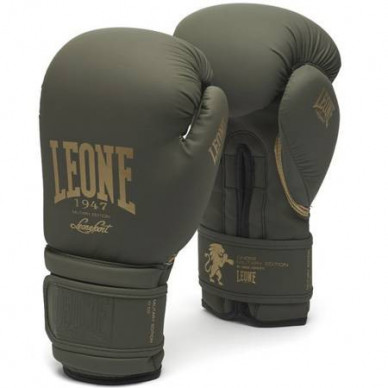 Leone Rukavice Boxerské B&W Military Edition