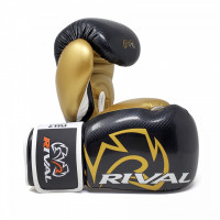 Rival Rukavice Boxerské RB7 Černé/Zlaté