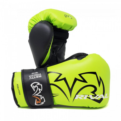 Rival Rukavice boxerské sparingové RS11V Lime