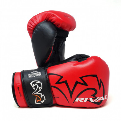 Rival Rukavice boxerské sparingové RS11V Červené