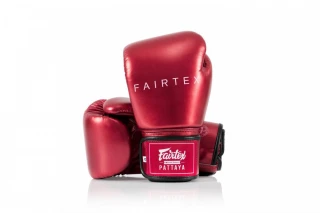 Fairtex Rukavice Boxerské BGV22 Metalic Červené
