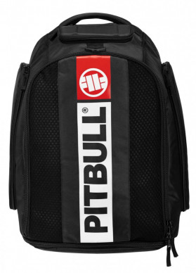 Tréninkový batoh Pitbull Velký skládací Hilltop, černý