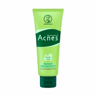 Mentholatum acnes blackhead clearing cleanser 100g - šetrný peeling