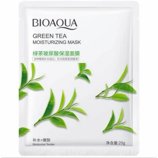Bioaqua moisturizing mask - hydratační plátýnková maska Varianta: Green tea