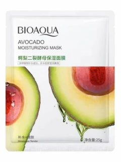 Bioaqua moisturizing mask - hydratační plátýnková maska Varianta: Avokádo