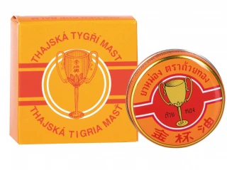 Tygří mast Golden Cup 4g - tradiční hřejivý balzám