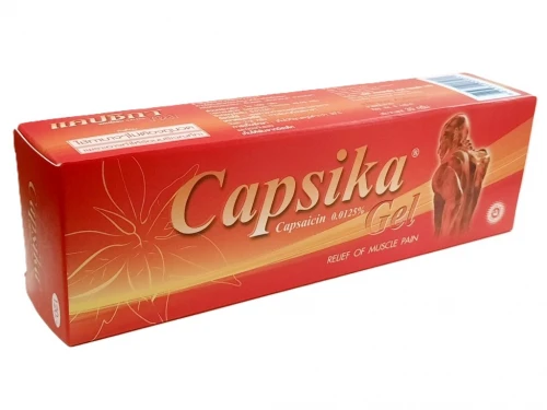Capsika gel 35g - hřejivý gel s obsahem kapsaicinu