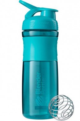 Blender Bottle SportMixer 820 ml Modro zelená