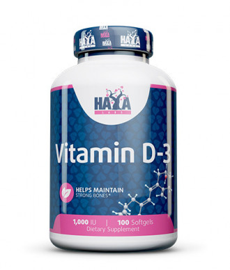 Haya Labs Vitamin D3 1000IU 100 kapslí
