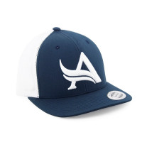 Aesthetix Era pánská kšiltovka Snapback Viper Blue White Modrá