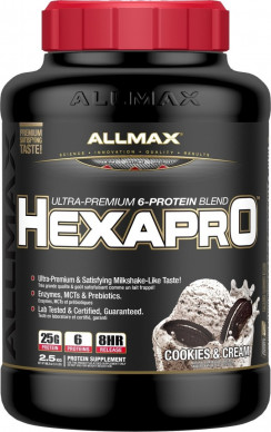 Allmax HexaPRO Protein Čokoláda s arašídovým máslem 1360g
