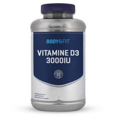 Body & Fit Vitamin D3 3000IU 180 kapslí