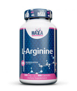 Haya Labs L-arginine 500mg 100 kapslí